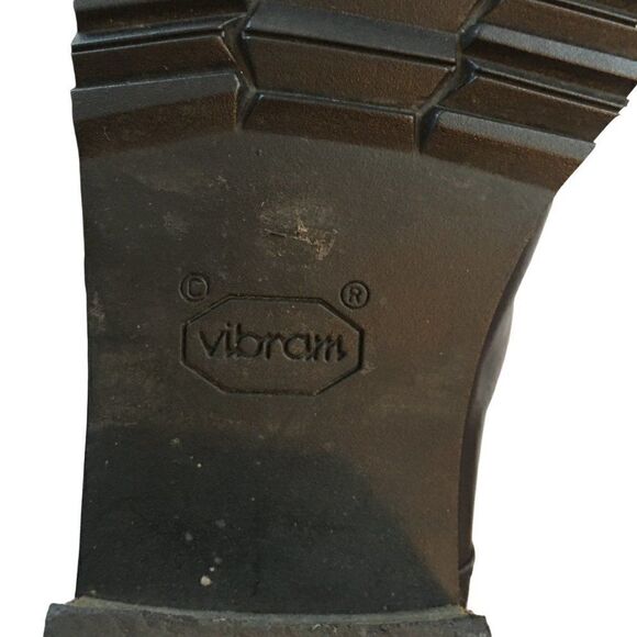 Vibram Ankle Boots 36 EU Black Leather Fur - Picture 9 of 14